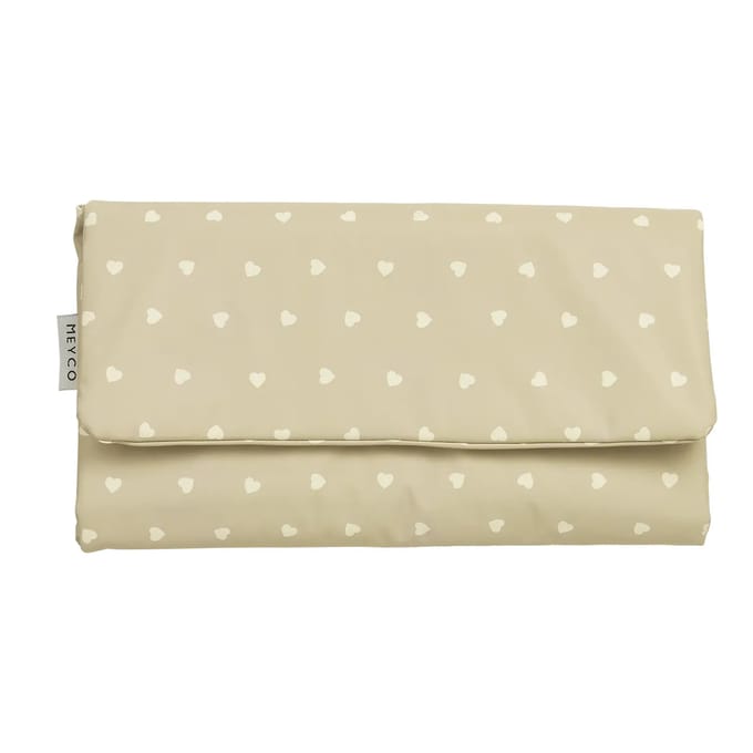 Meyco Baby Sweet Heart Verschoonmat - Sand/Soft Sand