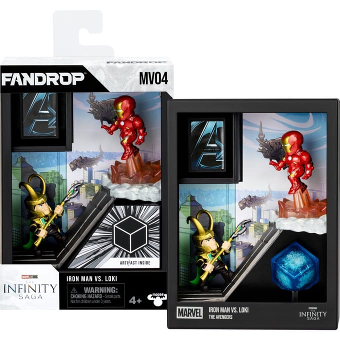 Fandrop Marvel Wave 1 Figure 2 Pack Iron Man Vs Loki