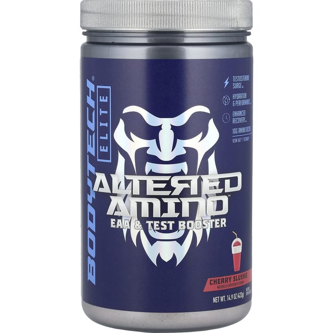 BodyTech, Elite, Altered Aminos, EAA & Testosteronbooster, Cherry Slush, 14.9 oz (423 g)