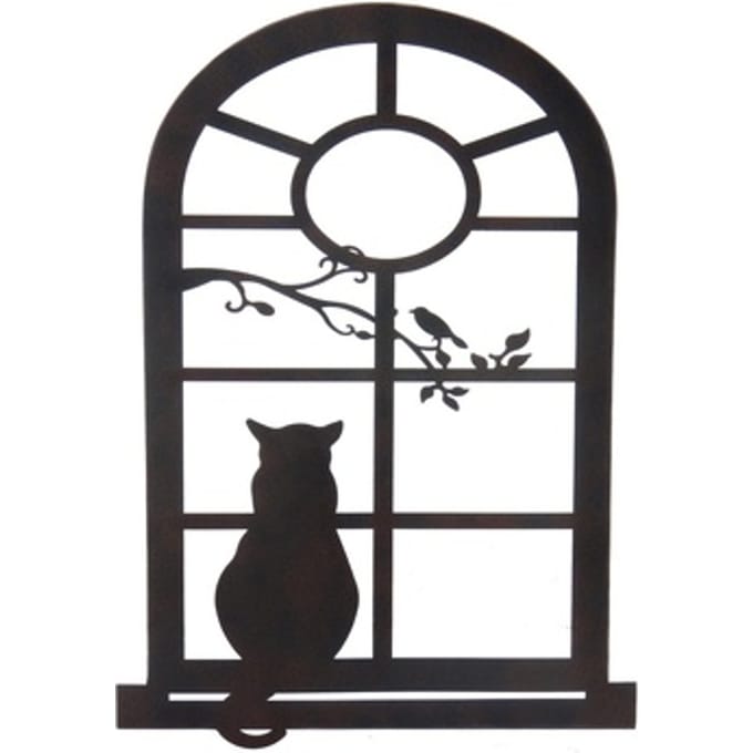 Beeldjes Signes Grimalt Silhouette Cat Orna