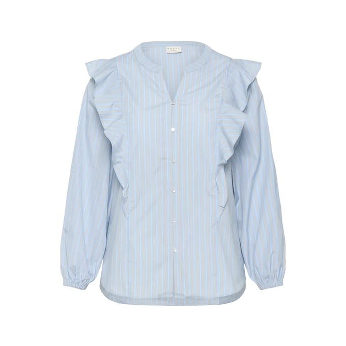 Vrouwenblouse KAFFE Curve KCLenia Flounce