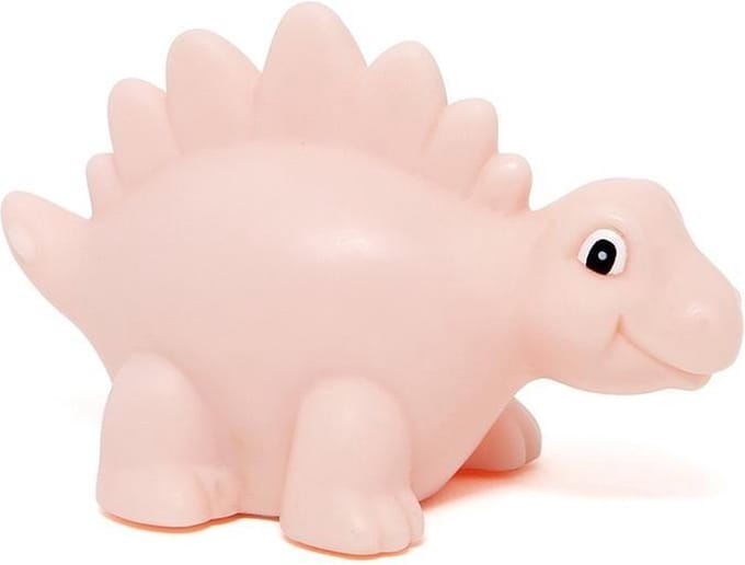 Petit Monkey dino nachtlamp Stegosaurus peach
