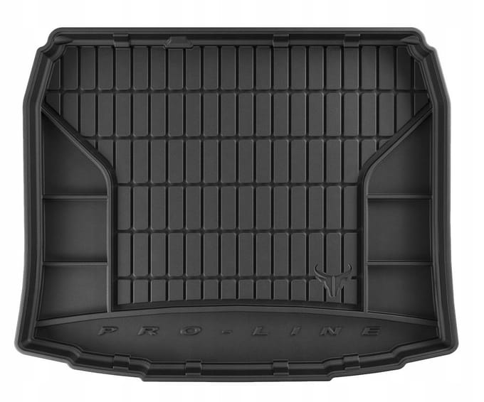 FROGUM TM Kofferbakmat - Geschikt voor AUDI A3 8P Hatchback (2003-2013) - TPE Rubber - Zwart