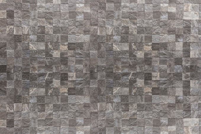 Fotobehang - Tile Wall 375x250cm - Vliesbehang