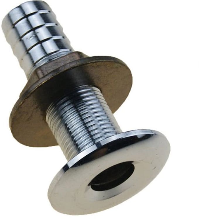 Spuigat messing (schroefdraad: 1'') (GS30073)