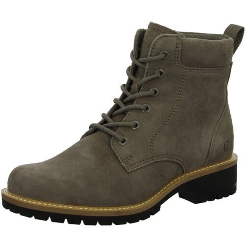 Ecco Elaina dames veterboot - Taupe - Maat 36