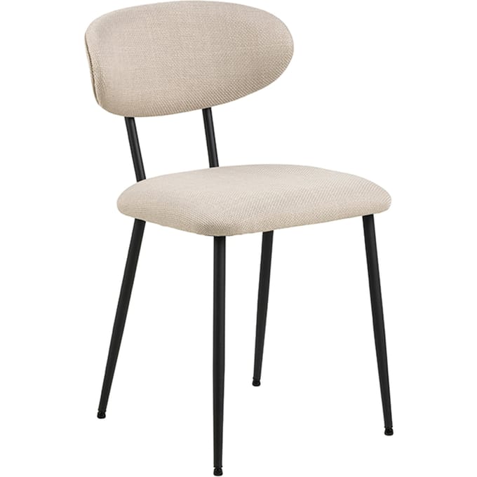 Smuk Eetkamerstoel Damon Beige