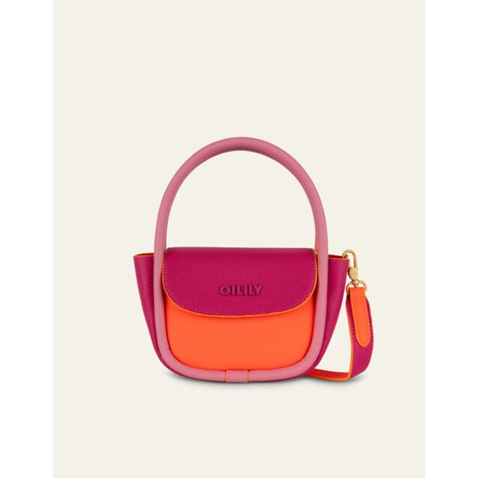 Oilily Hoop Handtas- maatOne size Prism Roze