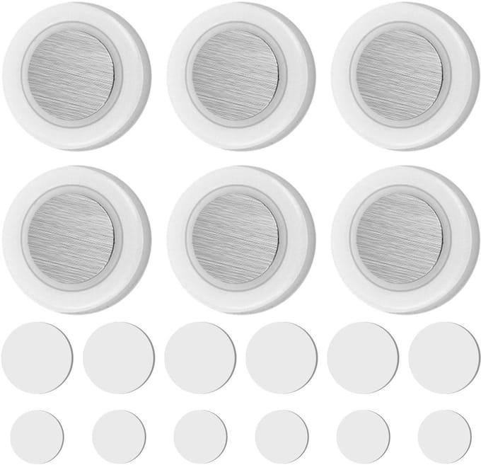 Dailygoods - Set van 6 Magnetische Afstandsbedieninghouders voor Wandmontage