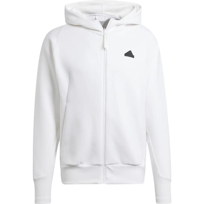adidas Sportswear Z.N.E. Premium Trainingsjack met Capuchon - Heren - Wit- 2XL