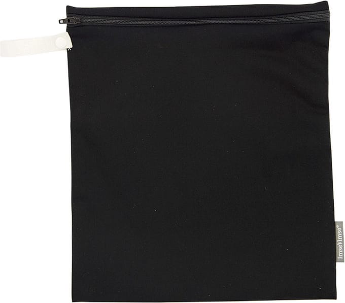 Imse Mini Wet Bag - Zwart - Reisbare wetbag - Handige opbergzak - Compacte wet bag