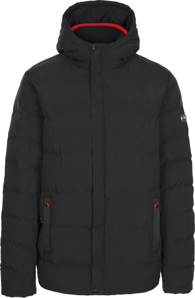 Trespass-jas Habbton - Casual herenjas Zwart