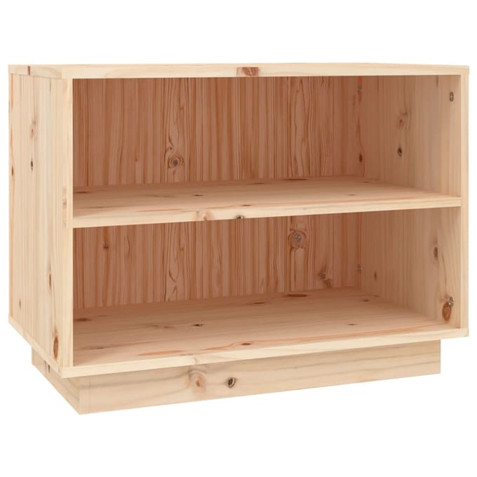 vidaXL - Schoenenkast - 60x34x45 - cm - massief - grenenhout