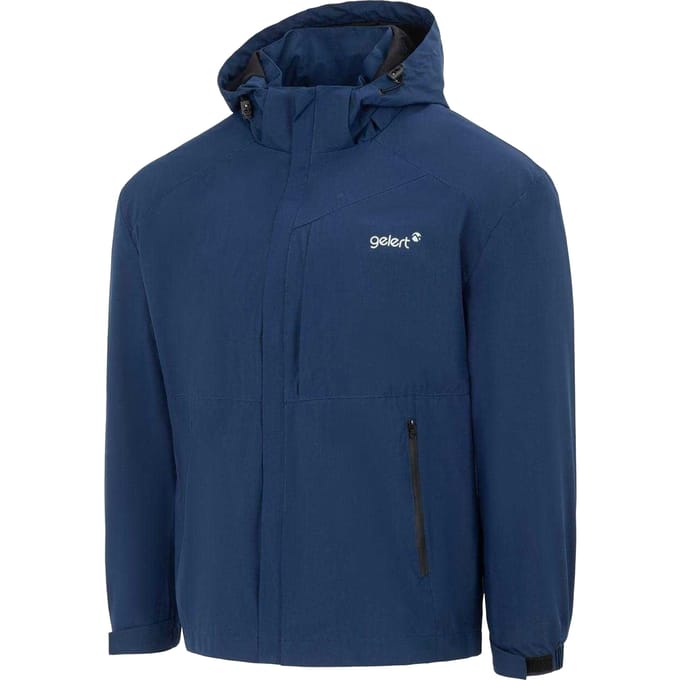 Gelert Heren gevoerde jas (Blauw)
