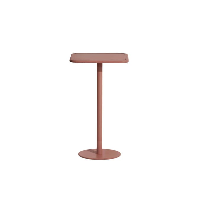 Petite Friture Week-End High Table - terracotta - hoekig