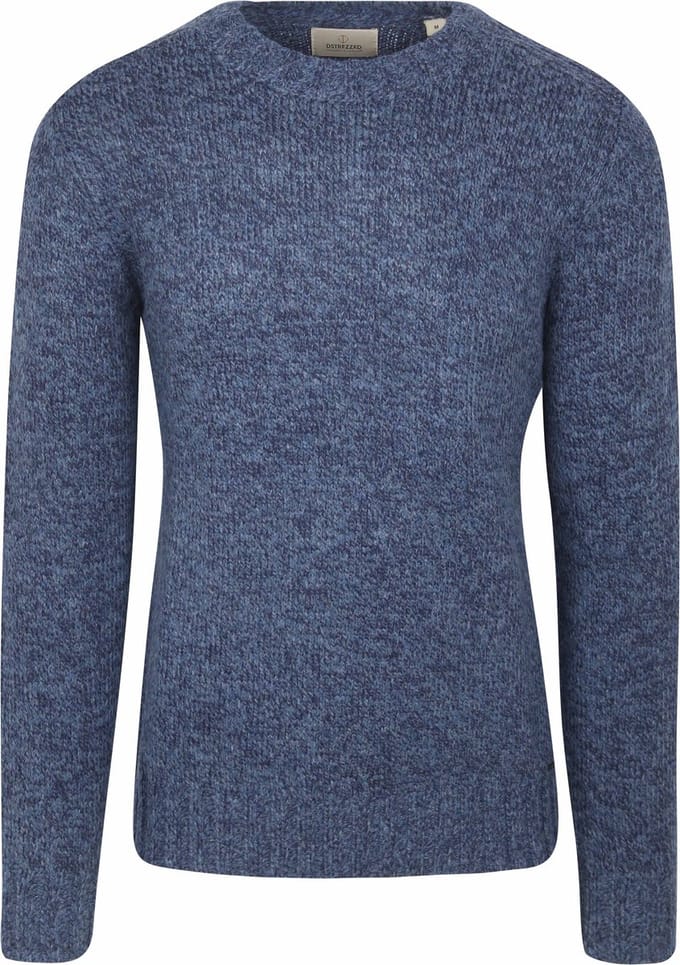 Dstrezzed Crewneck Per Navy - Maat M - Heren - Pullovers