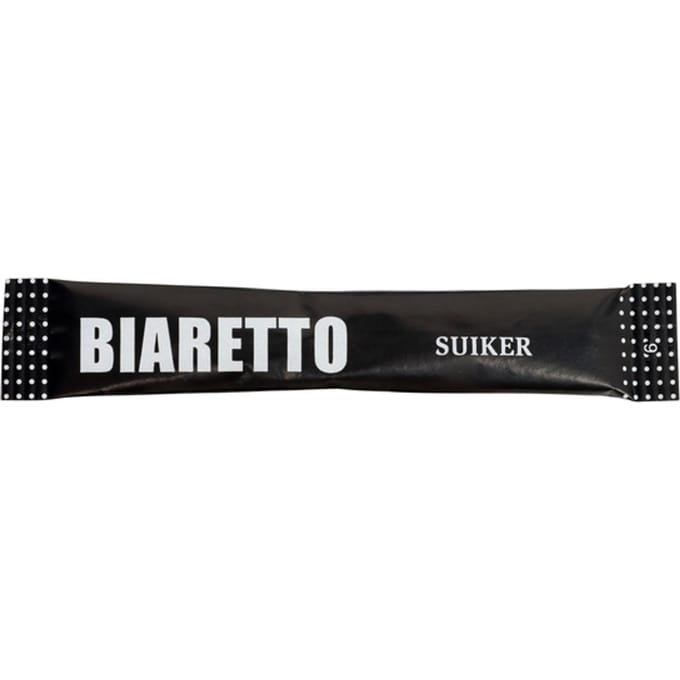 Suikersticks Biaretto 4 gram 600 stuks