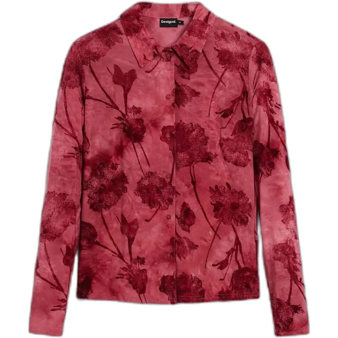 Damesblouse met lange mouwen Desigual Londres