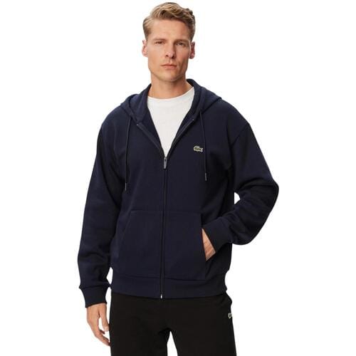 Capuchon sweaters Lacoste Sweatshirt zippé à capuche en molleton