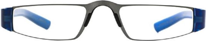 Leesbril Porsche Design P8801-Titanium/Helderblauw-+3.00