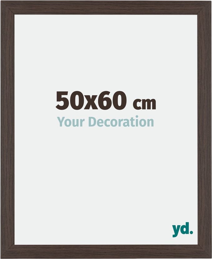 Your Decoration - Fotolijst 50x60 cm - MDF - Eiken Donker - Mura