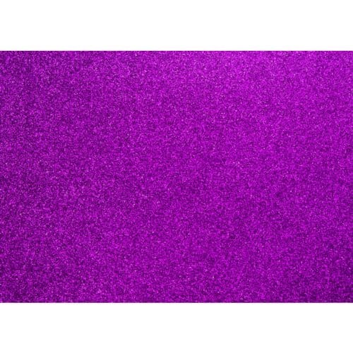 Kangaro glitterkarton, formaat 50 x 70 cm., kleur paars