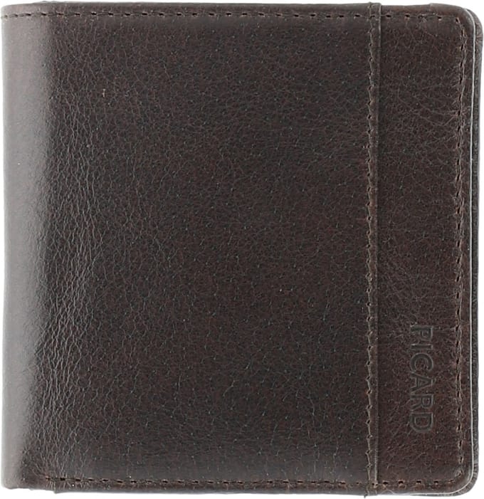 PICARD Leren Portemonnee Buddy 1 Slim Wallet Cafe Donkerbruin