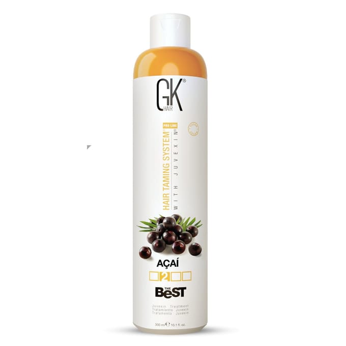 Global Keratin, De Beste Acai, Haarcrème Behandeling, Voor Gladmaken, 300 ml