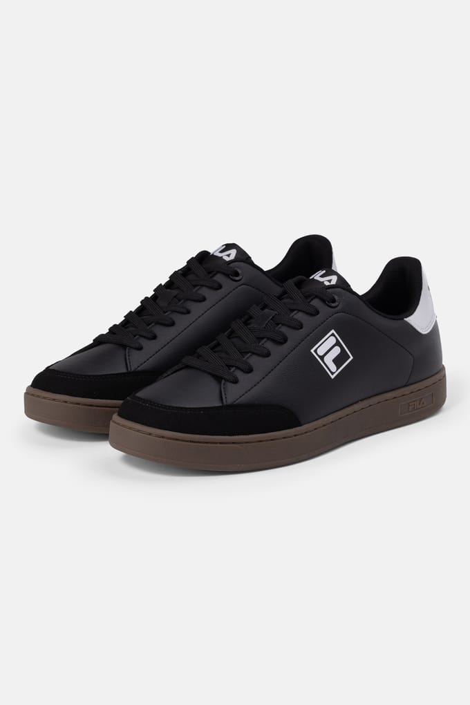 FILA Courtbay Black-white Größe: 46 | Trainers Outlet | Herren | Schwarz
