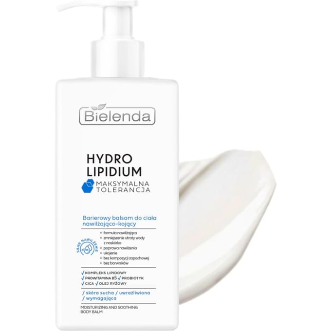 Bielenda Hydro Lipidium Maximum Tolerance Moisturizing and Soothing Barrier Body Lotion 300 ml