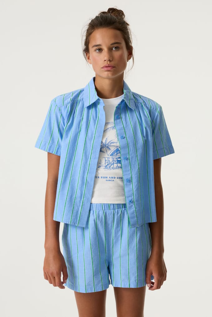 Gestreepte Blouse Meisje Garcia