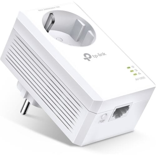 TP-Link Powerline TL-PA7017P AV1000 Gigabit Passthrough Powerline Adapter Homeplug / PowerLine