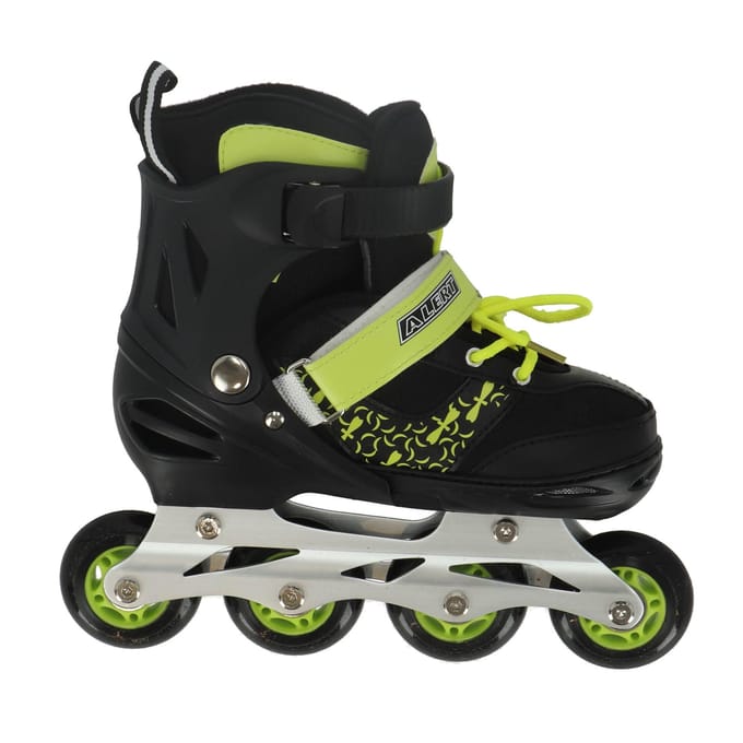 Alert Inline skates groen/zwart maat 34-37