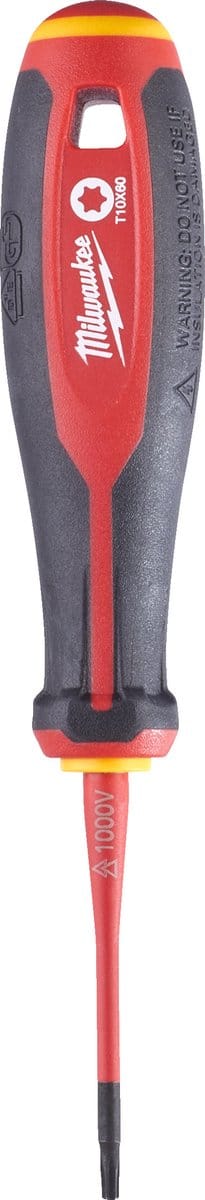 Milwaukee Tri-Lobe VDE Schroevendraaier T10x60 - 4932478728