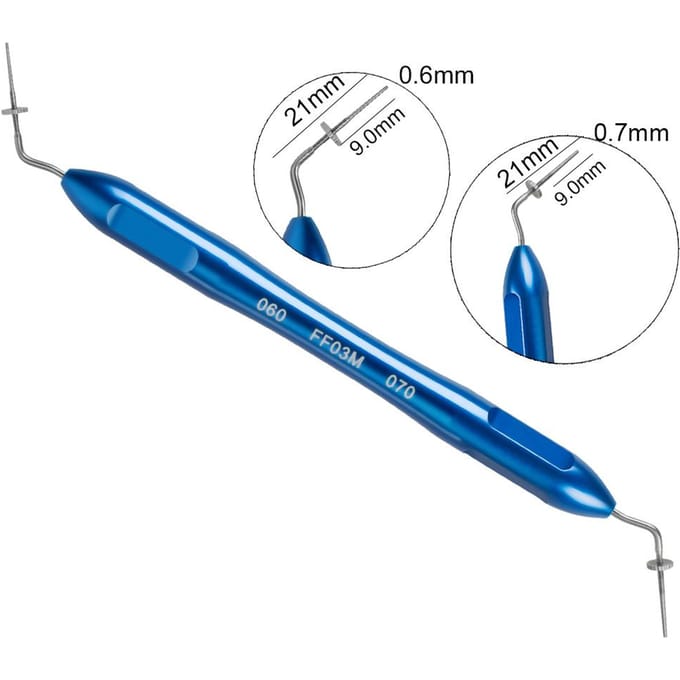 1 Stuks Tandheelkundig Laboratorium Sybronendo Endo Buchanan Hand Plugger Tips voor Tandheelkundige Obturatie Vulling Medisch Gebruik blue