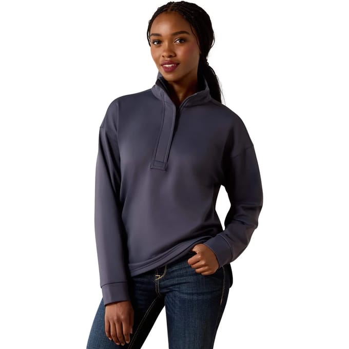 Dames sweatshirt met 1/2 rits Ariat Breeze