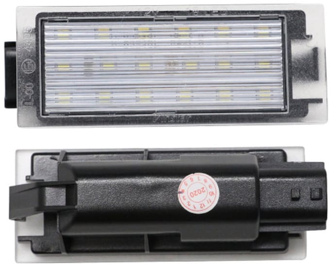 LED kentekenverlichting unit geschikt voor Renault