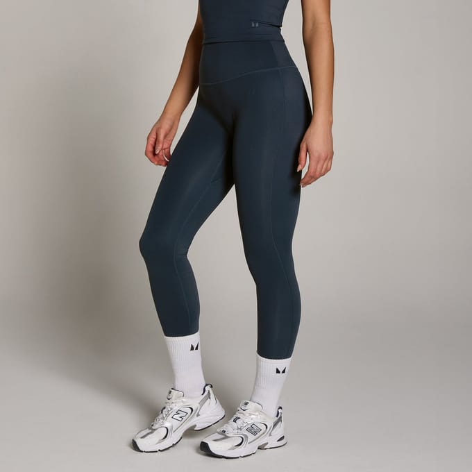 MP Dames Tempo Hoge Taille Legging - Donker Marineblauw - M