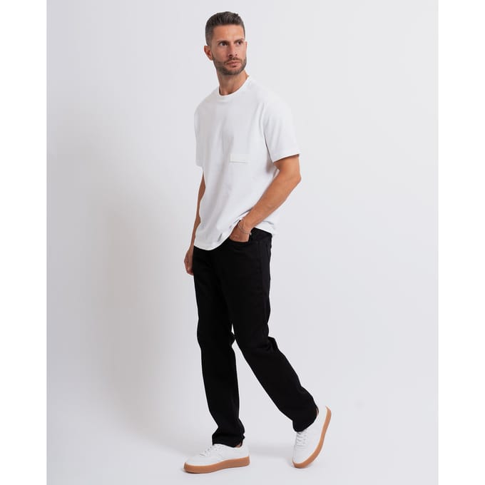 Boss T-shirt en Polo Bianco