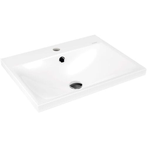 Kaldewei SILENIO countertop washbasin 3040 with 1 tap hole, 60 cm 903906013001
