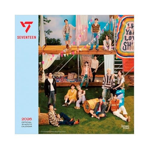Seventeen 2026 Square Flap Calendar - Browntrout