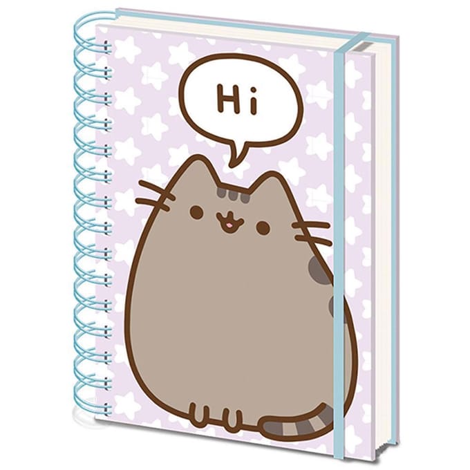 Pusheen - Says Hi - A5 Notitieboek - Anime - Kawaii