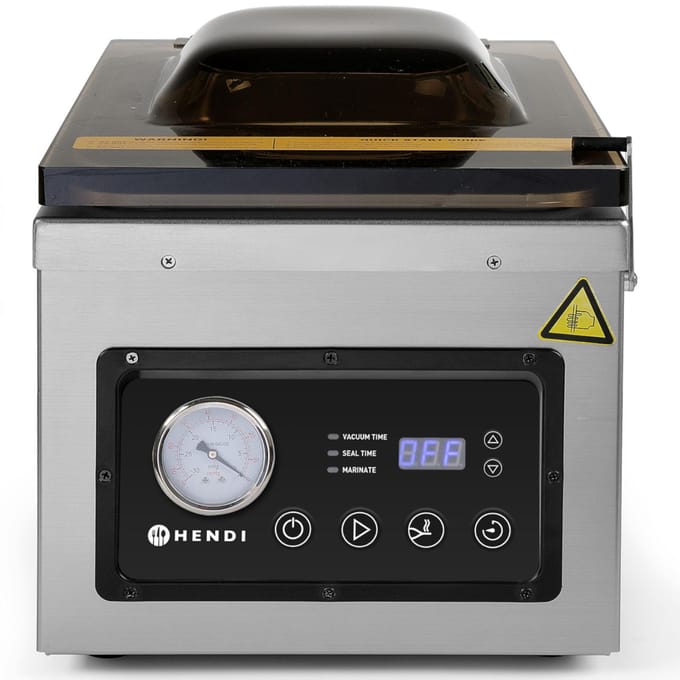 Hendi PROFI LINE - Vacuümverpakkingsmachine - 260mm - 1000W - Met Oliepomp