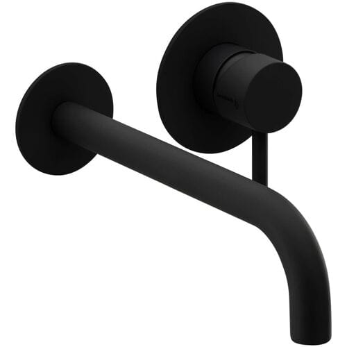 Herzbach DEEP BLACK concealed basin mixer 24 cm 23.203757.1.12