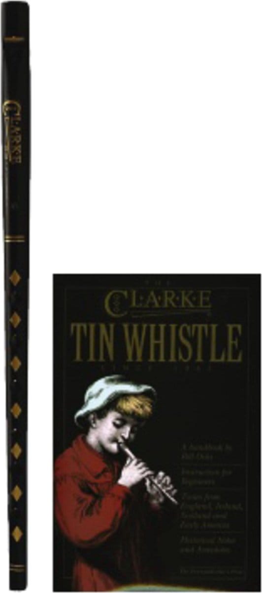 Clarke Tin Whistle Triple-pack (Whistle + Boek + CD)