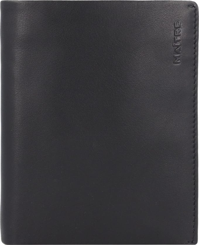 Maître Portemonnee Hundsbach Hamlet BillFold V11 Black Zwart