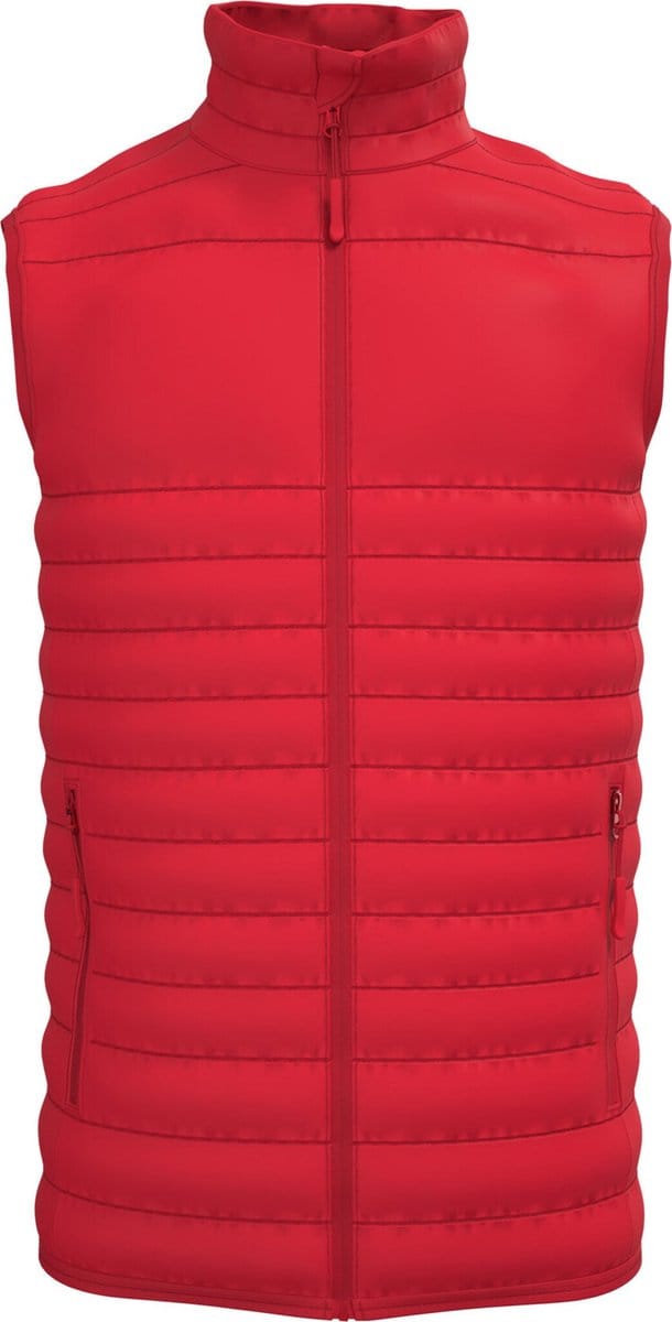 iDeal Basic Brand Gewatteerde heren bodywarmer IB6172 - Ideal Red - S