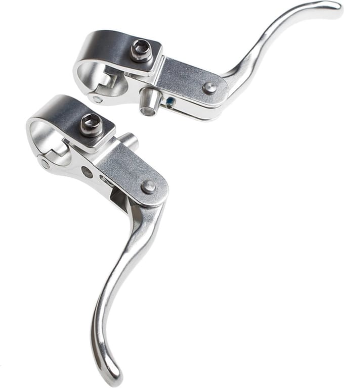 BLB Crosstop Remhendels (Set) - 22.2mm/23.8mm - Zilver