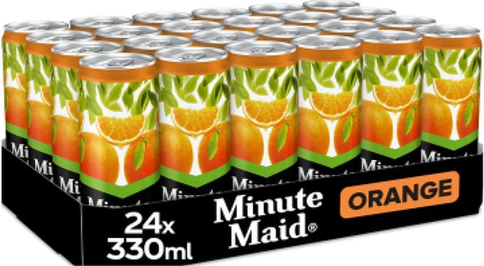 Minute Maid - Orange - Sleek blik - 24 x 33 cl