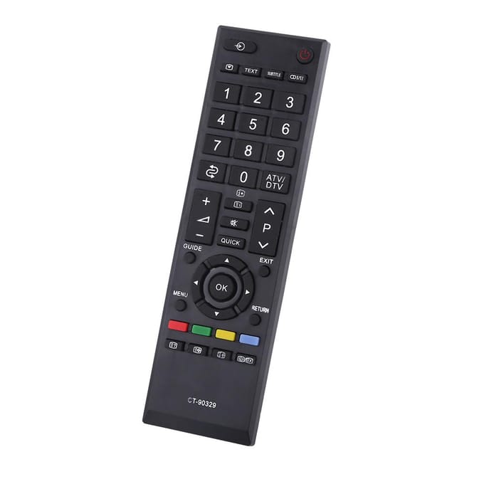 Nieuwe Zwarte Universele Vervangingsafstandsbediening CT90329 Controller Voor Toshiba LCD Smart TV black